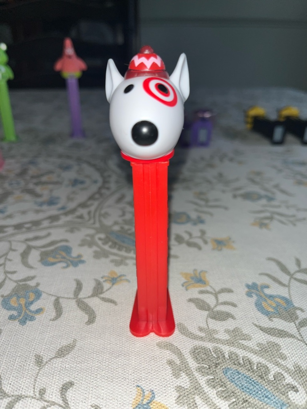 Red Target Dog Character PEZ Candy Dispenser